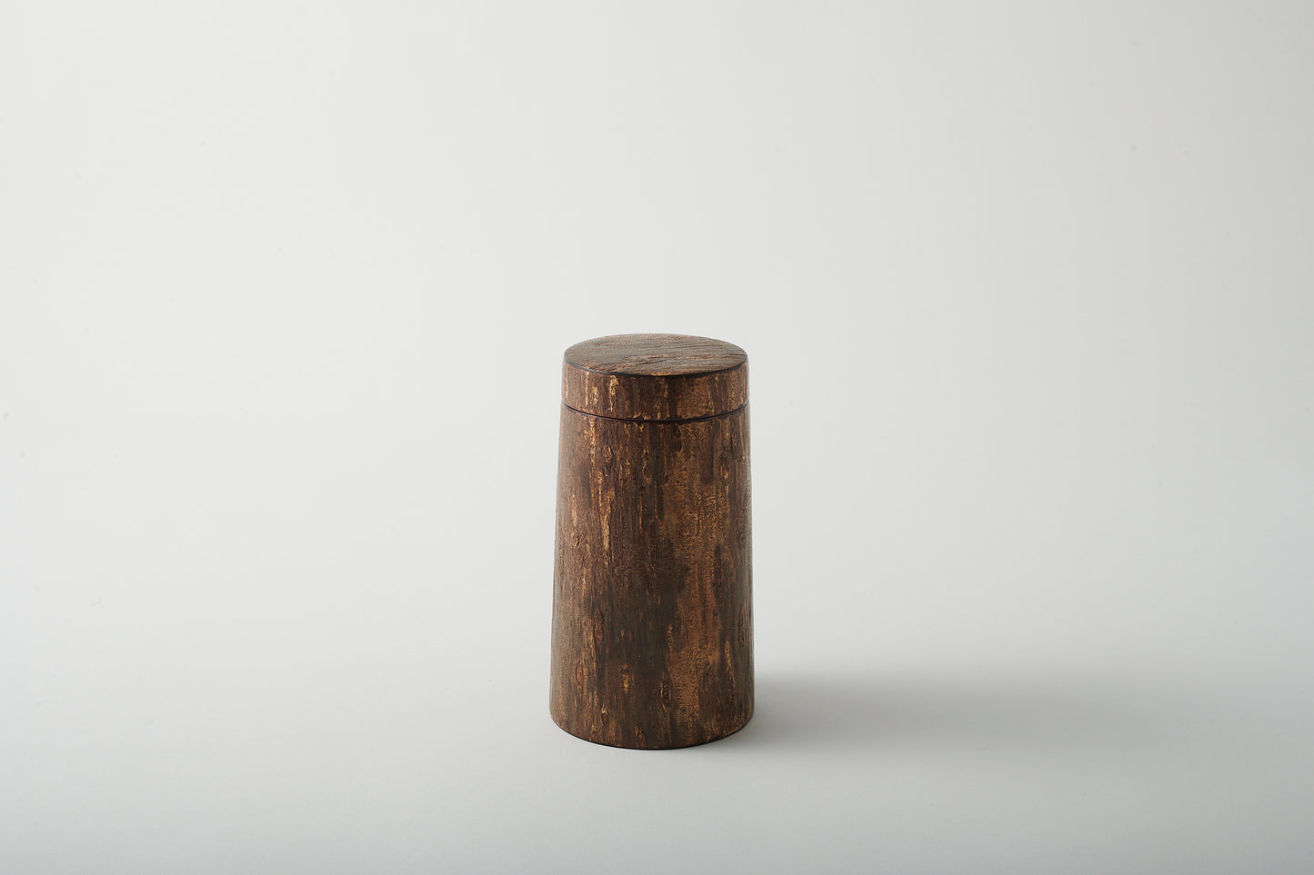Tea Canister Cone Frosted Decor by Keitaro Arakawa
