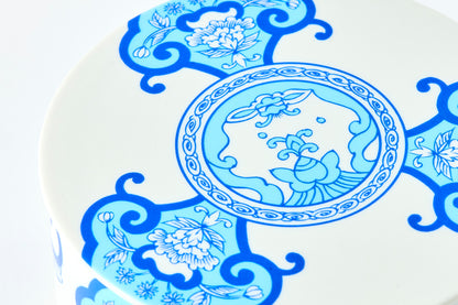 Double-tier Serving Box - JB Ko-Imari Floral Pattern