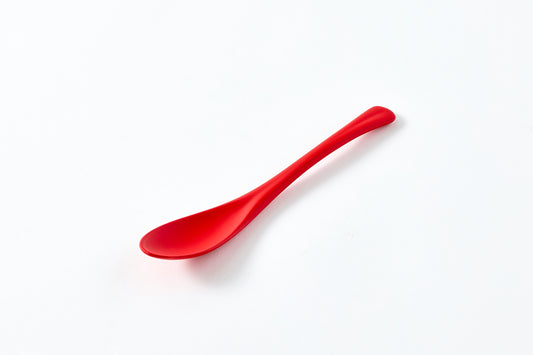 wave spoon / red