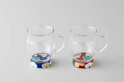 Barrel Mug-  Clover Blue