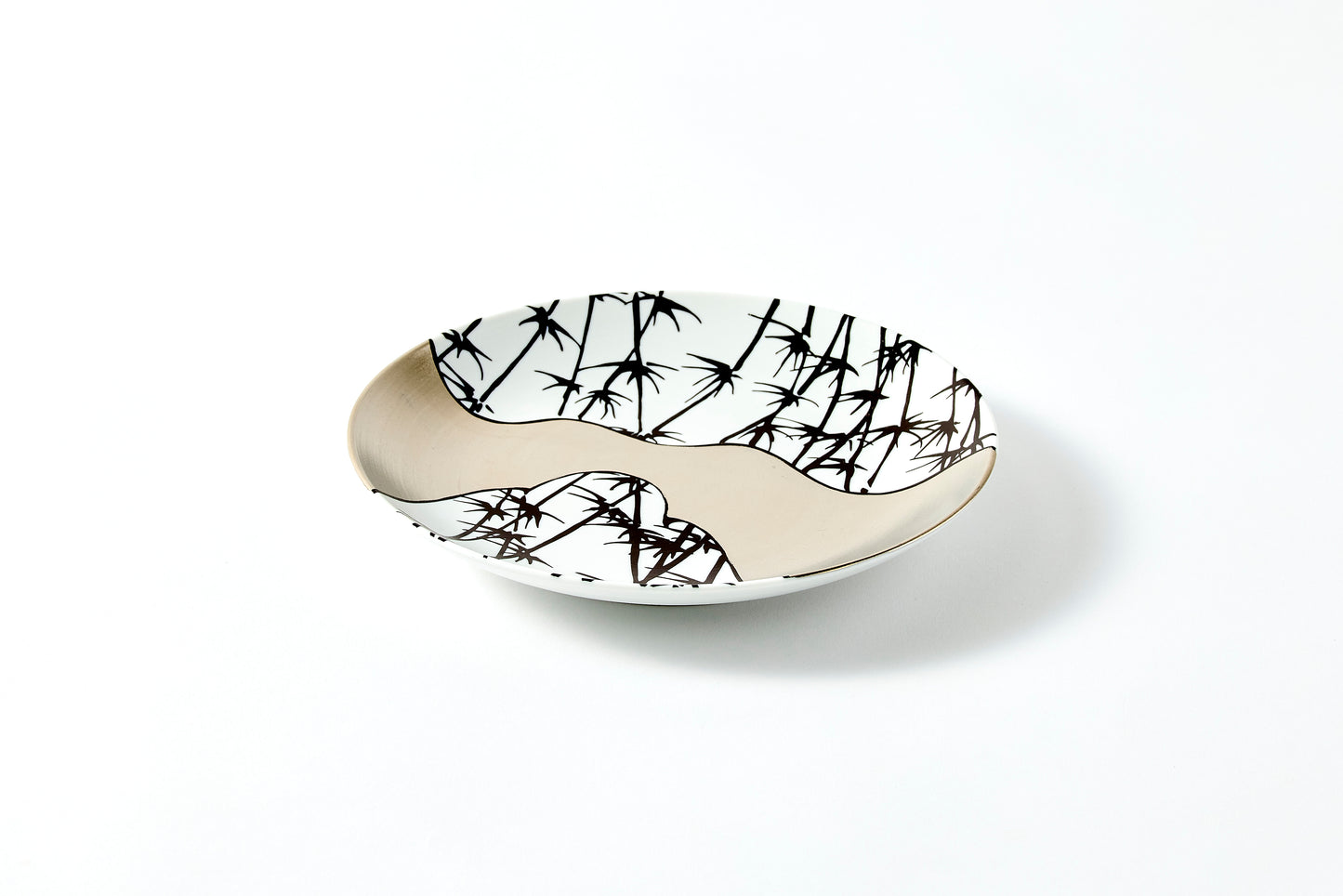 Flat Plate "Prosperity" - Young Bamboo