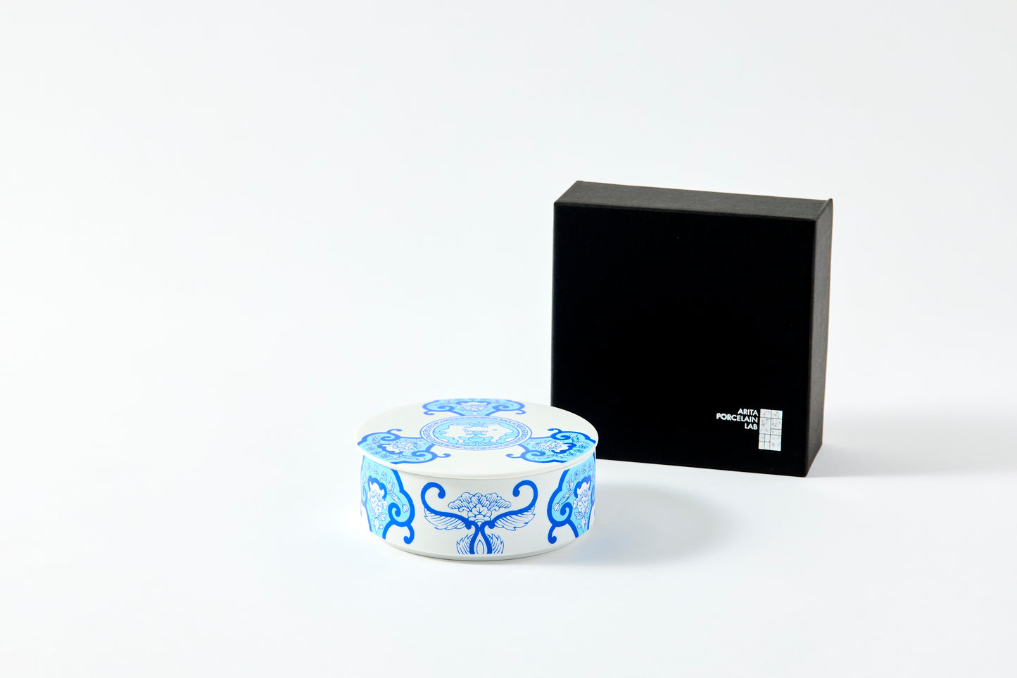 Single-tier Serving Box - JB Ko-Imari Floral Pattern