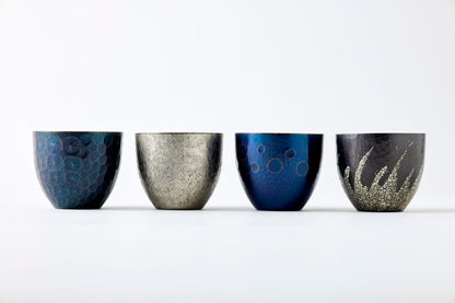 Sake Cup – Gyokuon / Wabisabi Blue