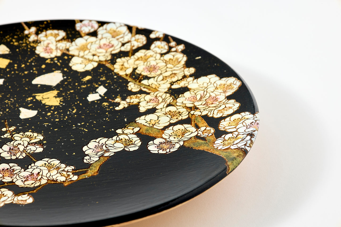 Decorative Plate – White Plum