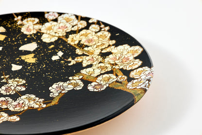 Decorative Plate – White Plum