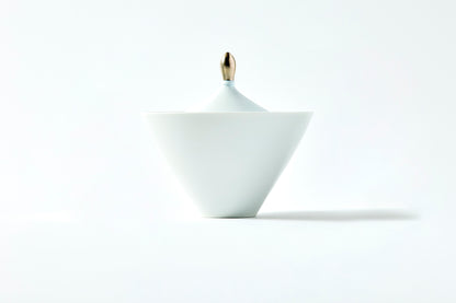 Small Bowl, Small Rice Bowl & Lid - Platinum