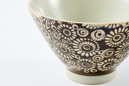 Inban HANA Rice Bowl Hasami Porcelain