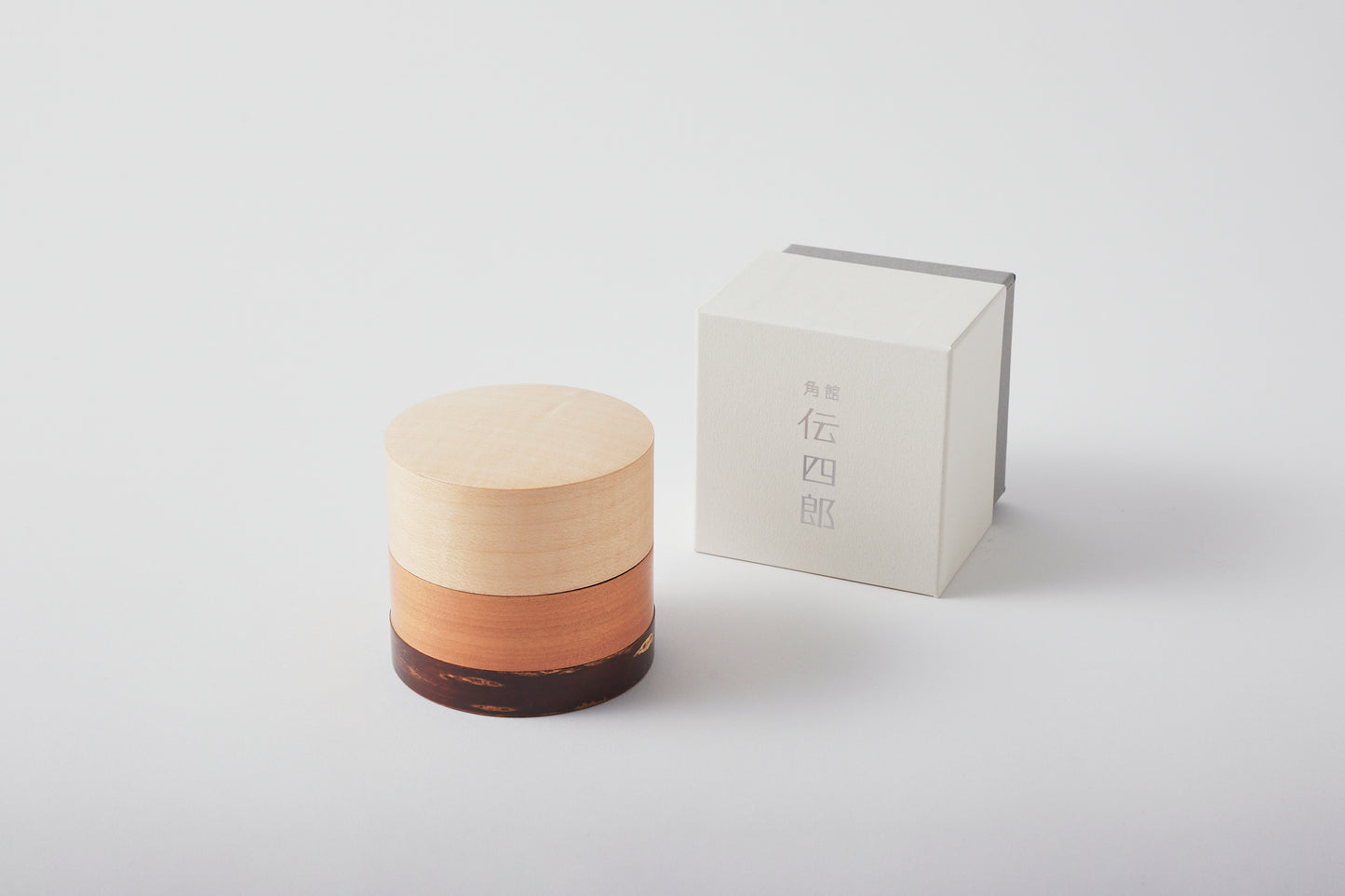 3-Color Tea Canister - Maple