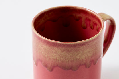 FD Edge Glaze Drip Tall Mug Hasami Porcelain