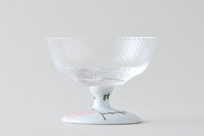 Dessert Glass Medium (Diagonal Cut) - Flute