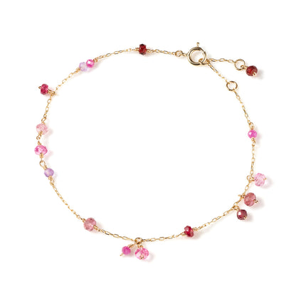 [ BASIC ] Pink Stones Bracelet