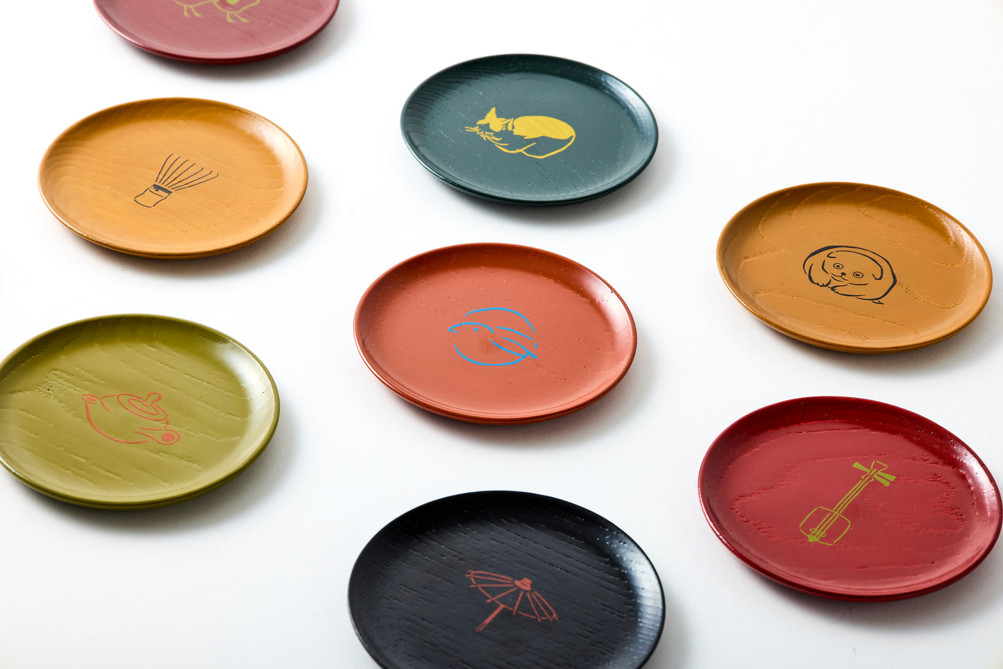 Lacquered Mini-Plate (Animal Series)