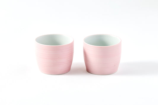 Design Teacup Set - Baby Pink