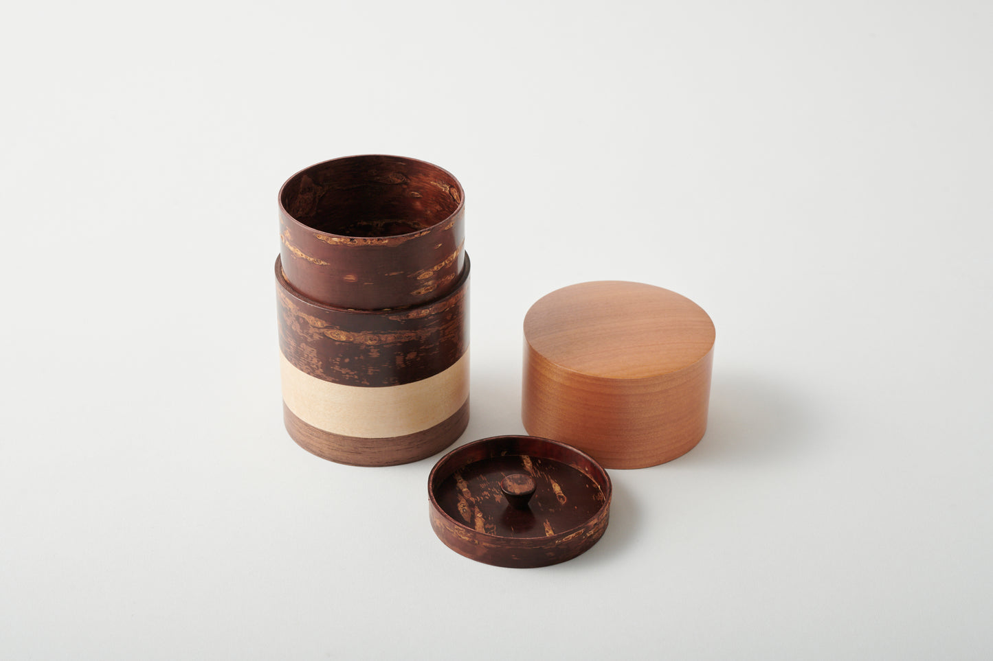 4-Color Tea Canister - Sakura