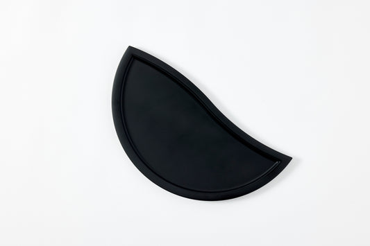 couple plate / matte black