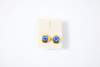 Watagumo Hana-Jugusa Large Earrings