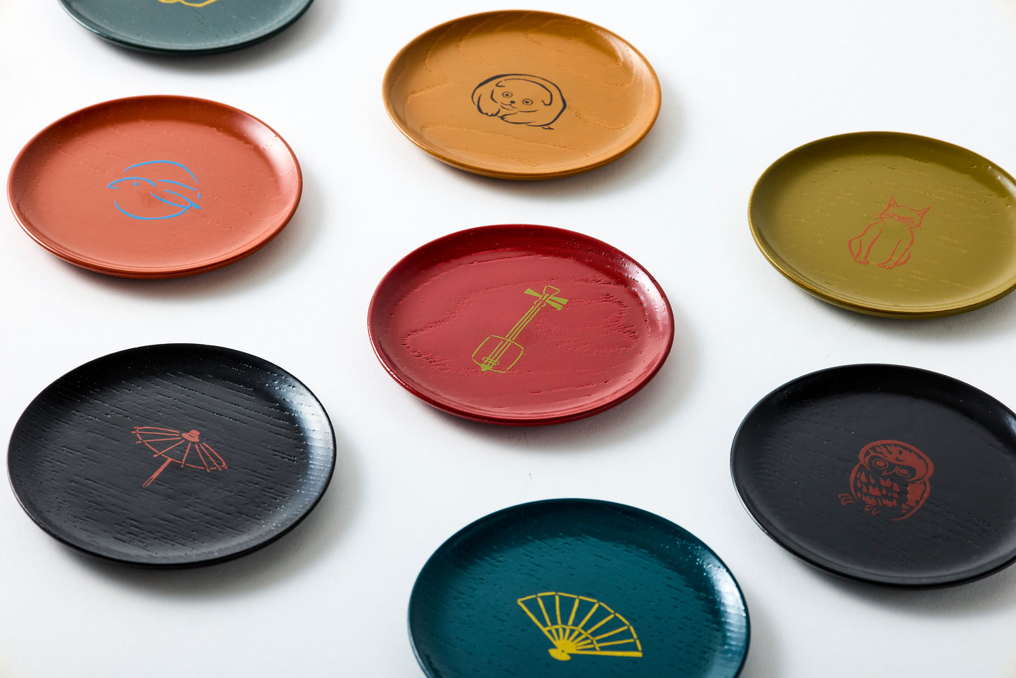 Lacquered Mini-Plate (Animal Series)