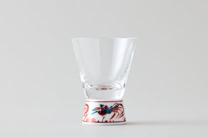 Shot Glass - Akae Bird Motif
