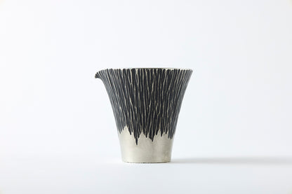 Mt. Fuji Sake Pitcher Black