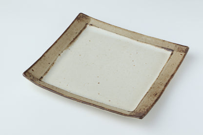 Rounded Square Plate Large Shiron