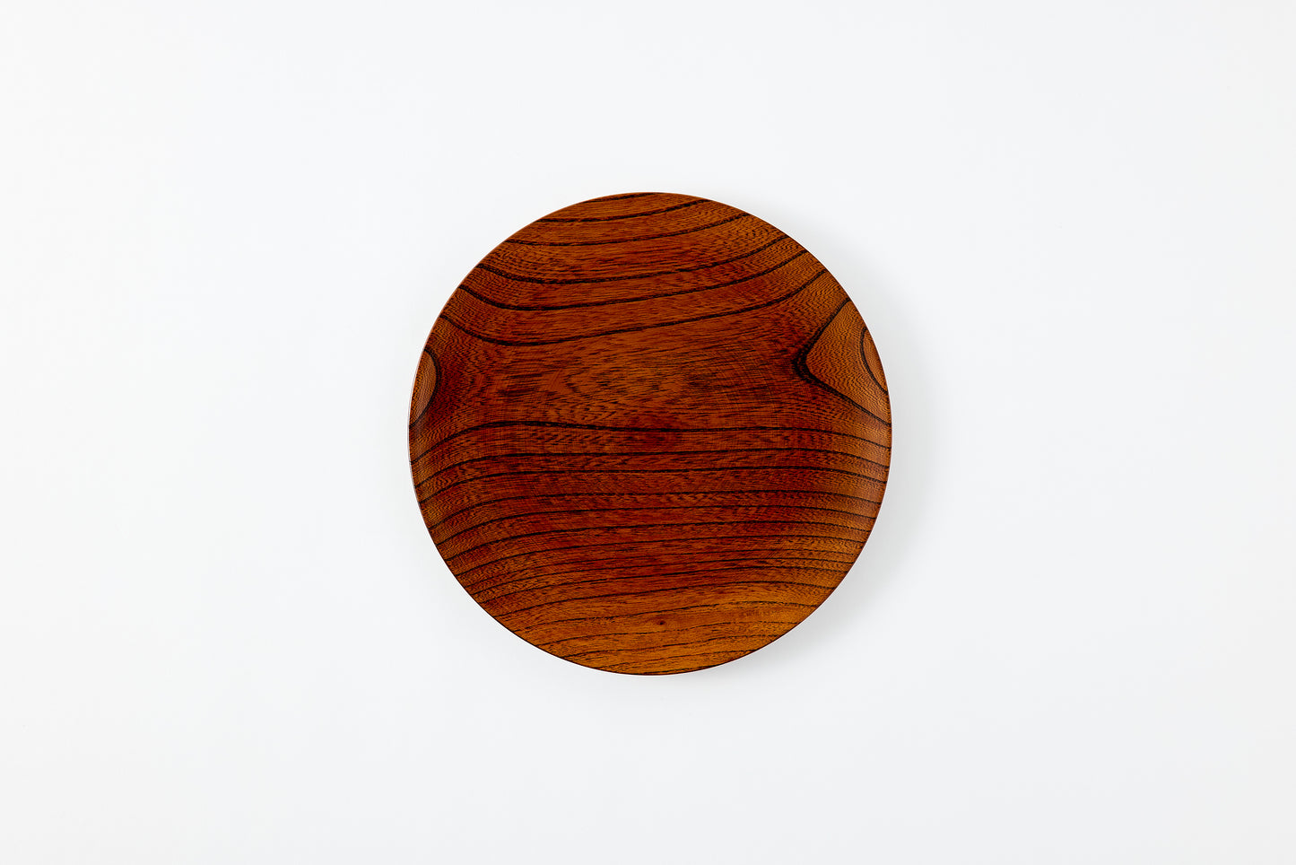 Lacquer Nitori Plate Keyaki φ24cm
