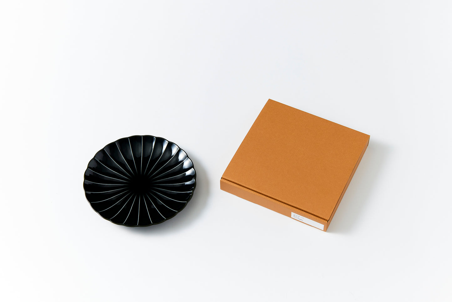 8-inch Plate Ink Black
