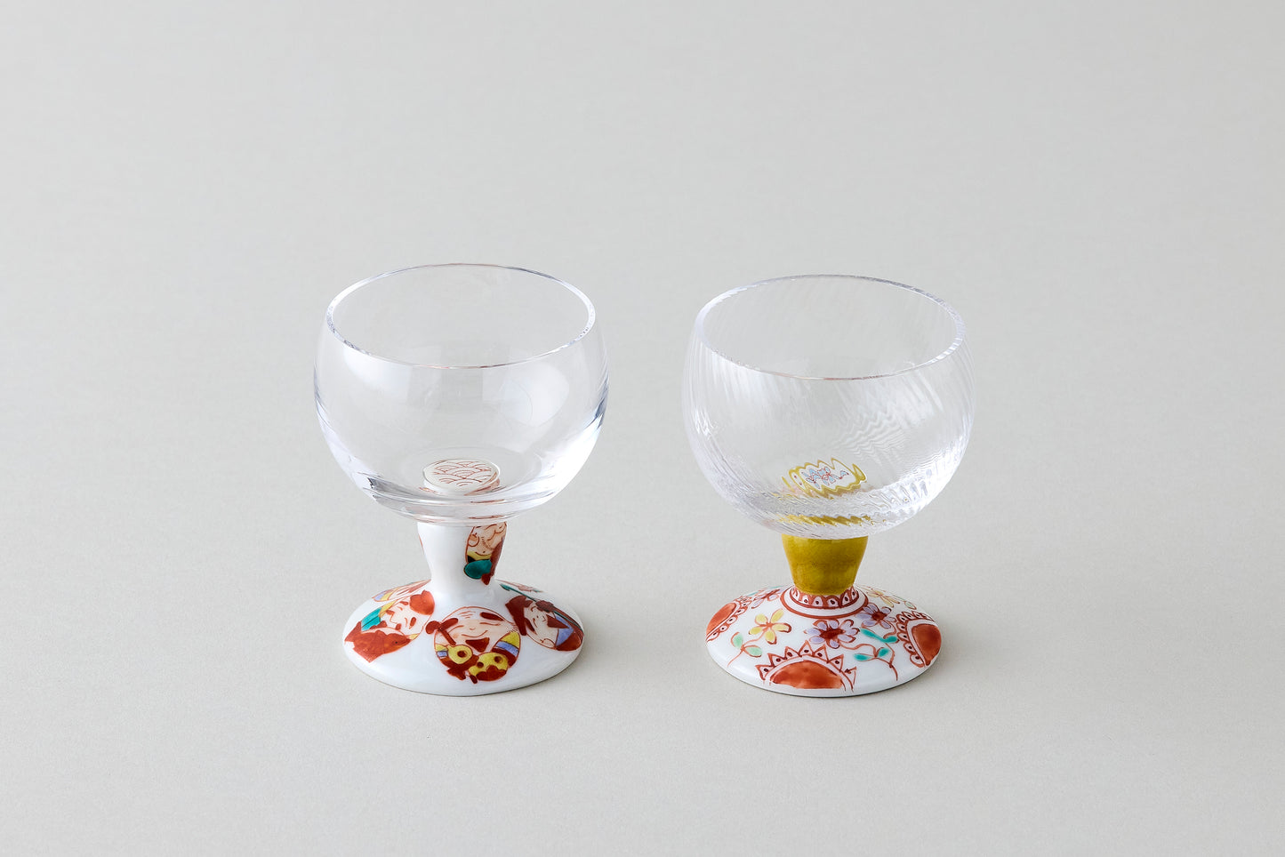 Bajo Glass (Diagonal Cut) - Flower