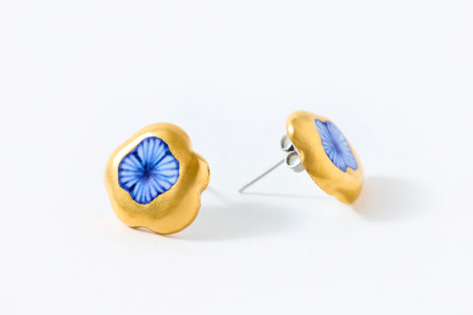 Watagumo Hana-Jugusa Large Earrings