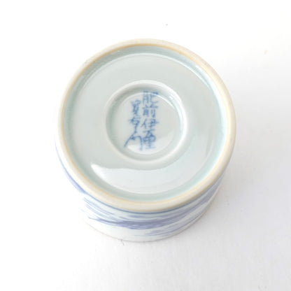 Gold Line Kosome Floral Garland Sobachoko Imari Porcelain