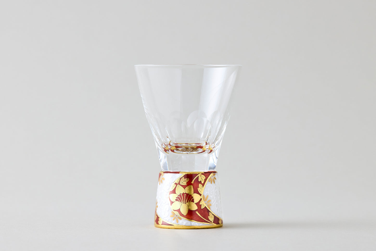 Kaleidoscope Shot Glass - Kinrande Floral Arabesque Motif