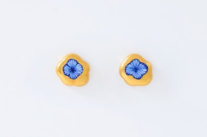 Watagumo Hana-Jugusa Large Earrings