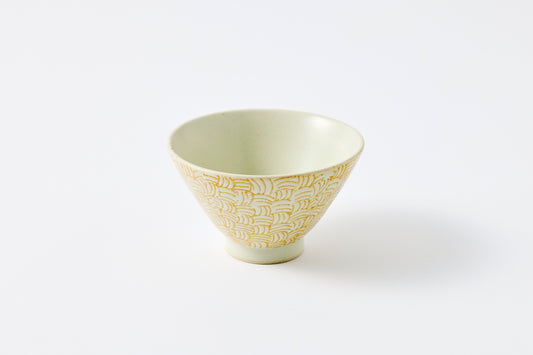 Inban KAGOME Rice Bowl Hasami Porcelain