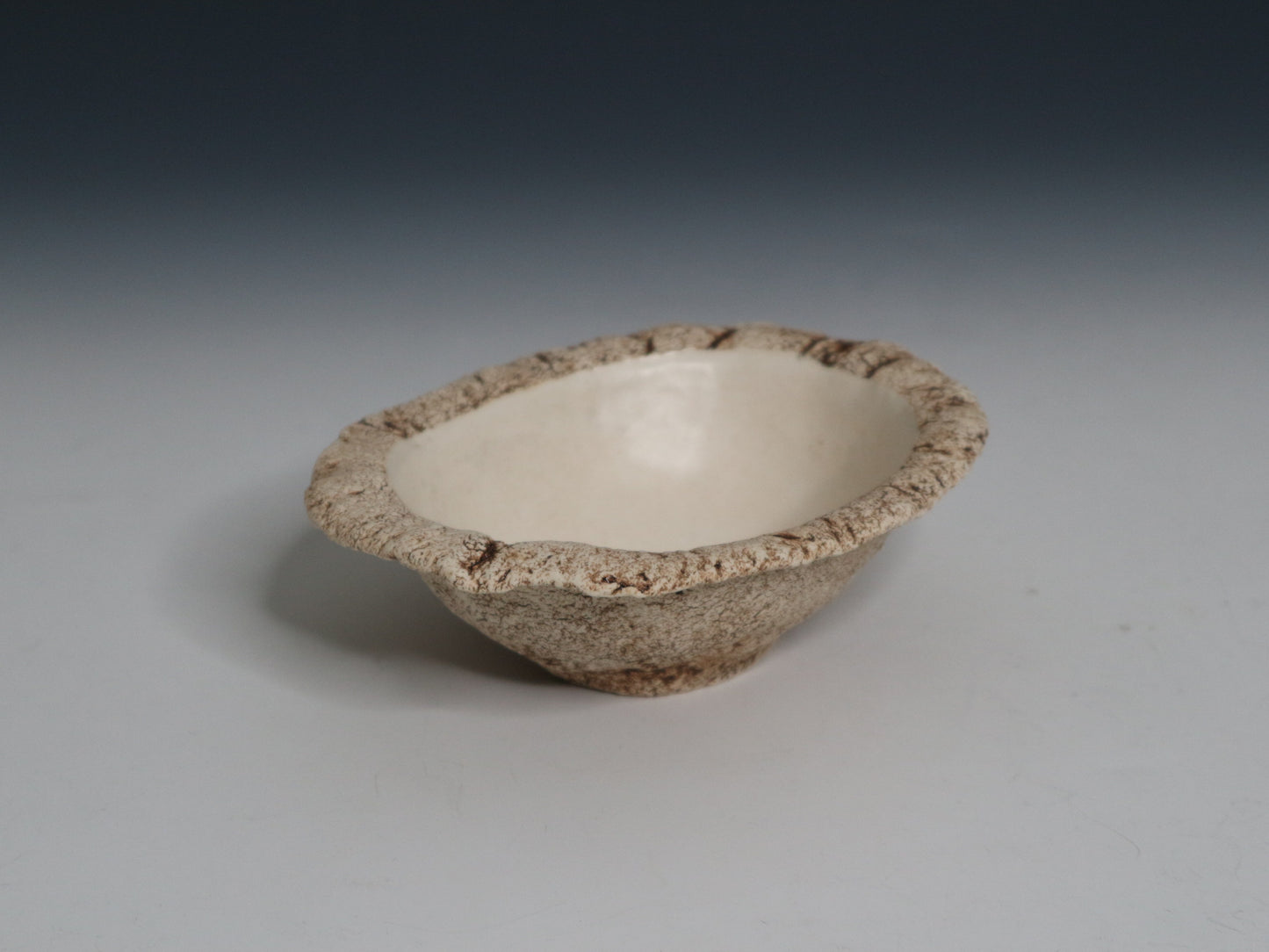 White Oval Bowl (Small)