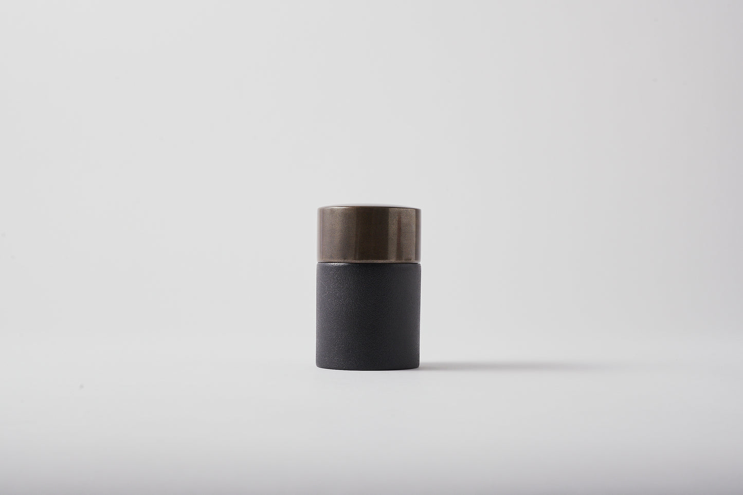 Tea Canister Silver Decor Long