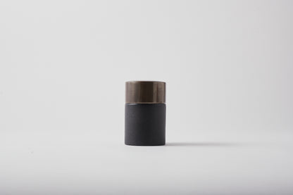 Tea Canister Silver Decor Long