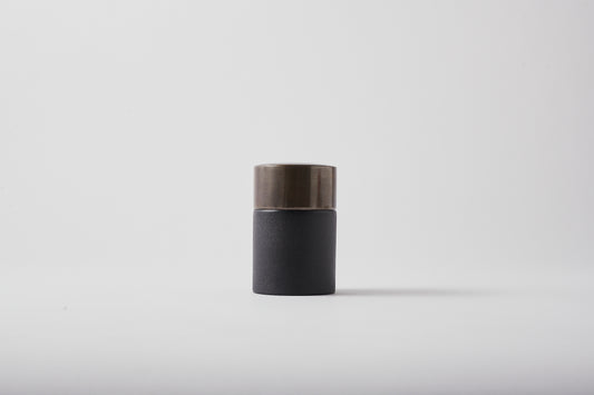 Tea Canister Silver Decor Long