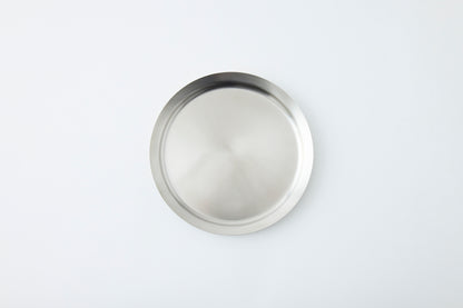 Stainless Steel Plate 21cm (Medium)