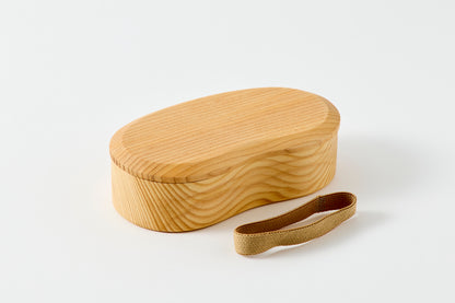 Clear Fava Bean-Shaped Lunch Box