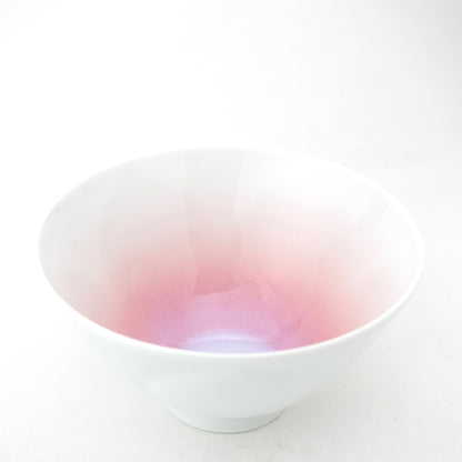 WANOKA Flower-Shaped Rice Bowl PK Arita Porcelain