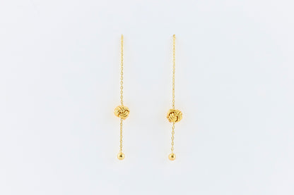 Linea | Earrings - Gold-Plated Sterling Silver