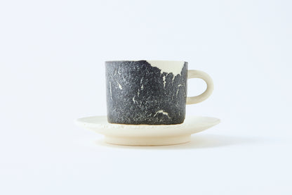 Coffee Cup & Saucer (Straight Type)