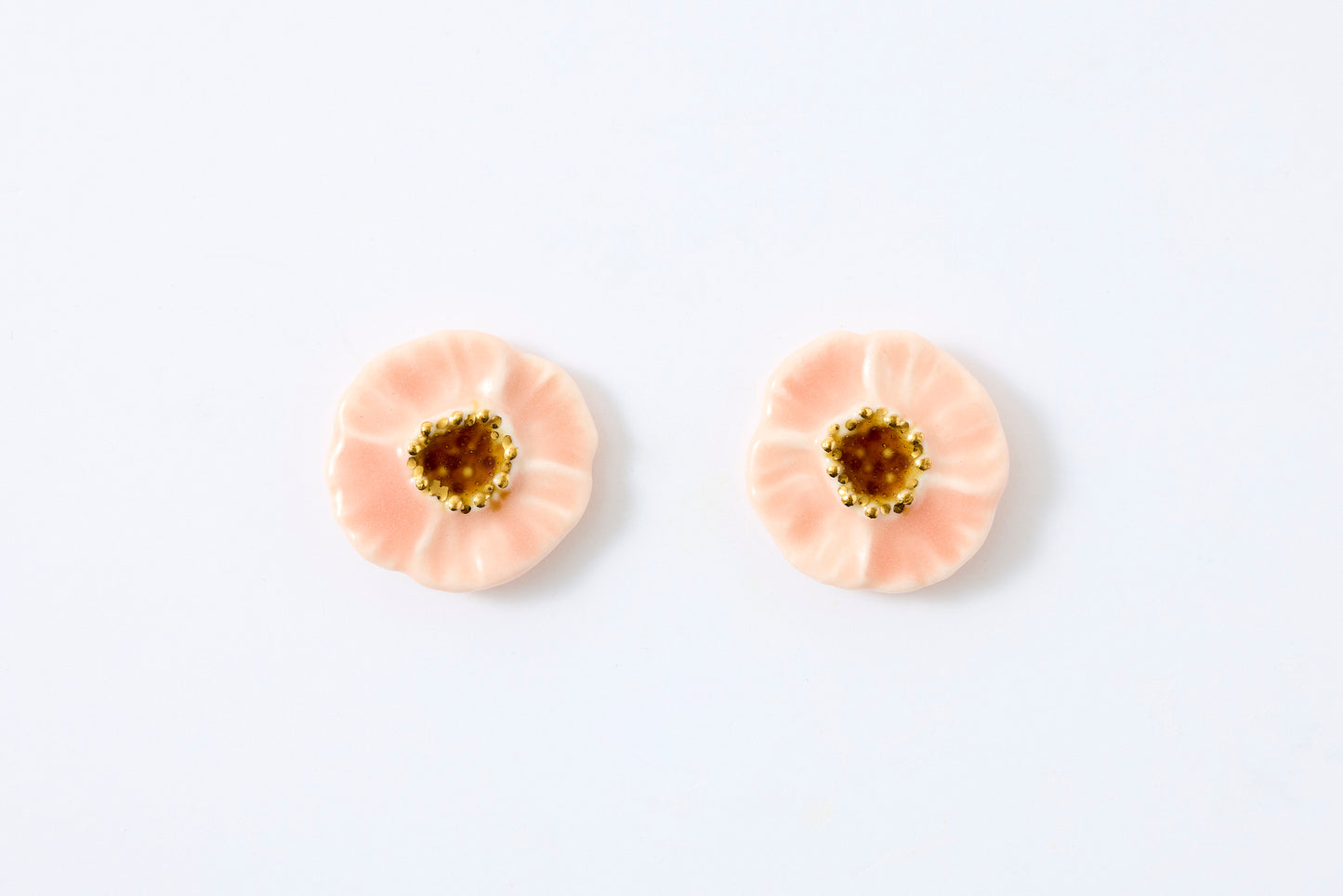Yuka Peach Earrings