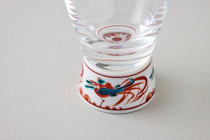 Shot Glass - Akae Bird Motif