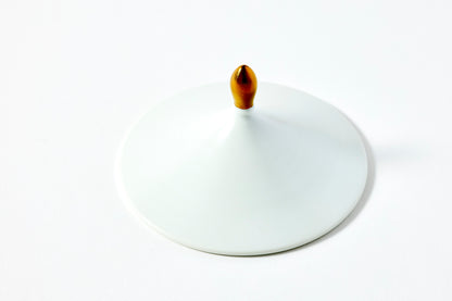 Small Bowl & Rice Bowl with Lid - Platinum Gold