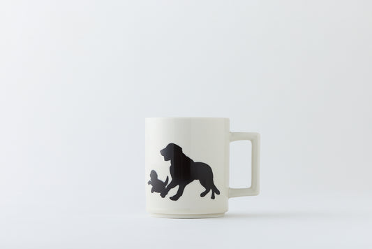 Color Changing Mug [Parent and Child Golden Retrievers]