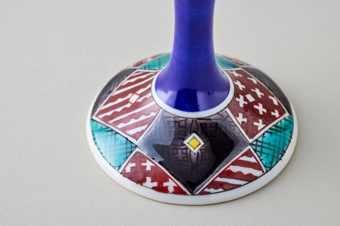 Wine Glass Small (Lattice)-  Ishidatami