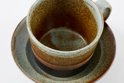 Nagi Cup & Saucer Hasami Porcelain