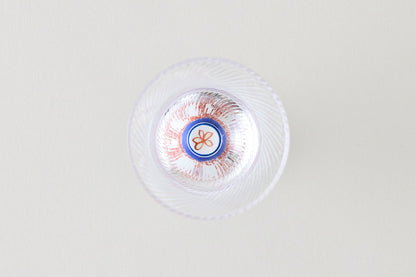 Cold Sake Glass (Diagonal Cut) - Quilt