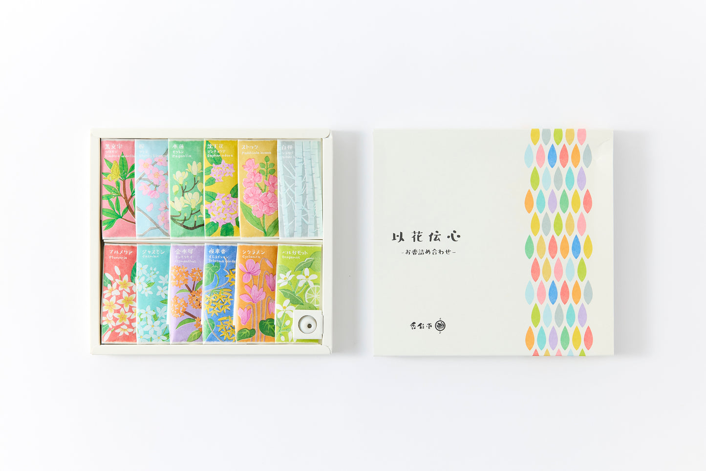 Ikadenshin – Assorted Incense – 12 Varieties