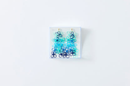 Flower Garden | Non-Pierced Earrings (Resin) - Sky Dew